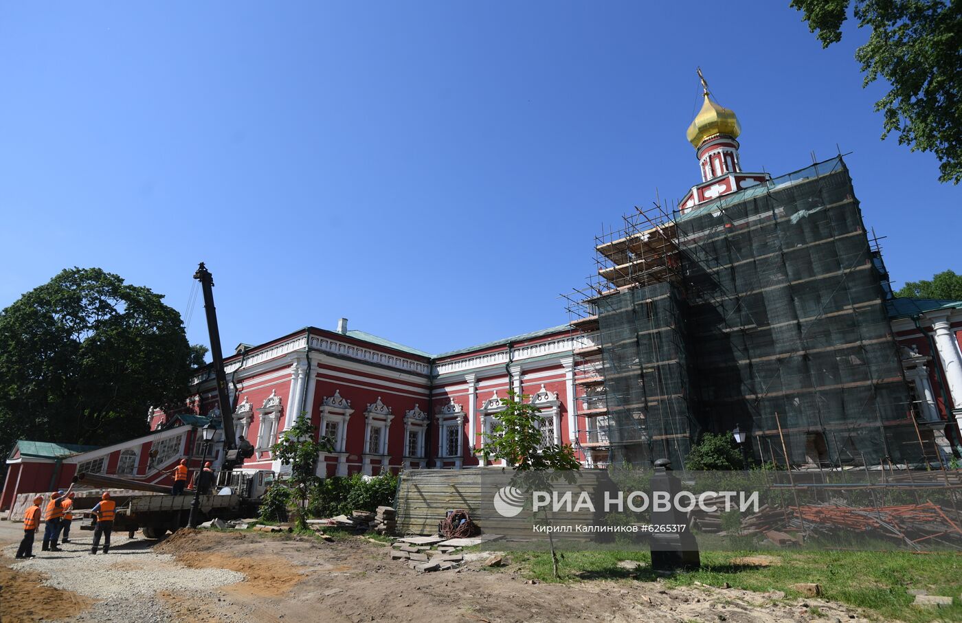 Реставрация Новодевичьего монастыря