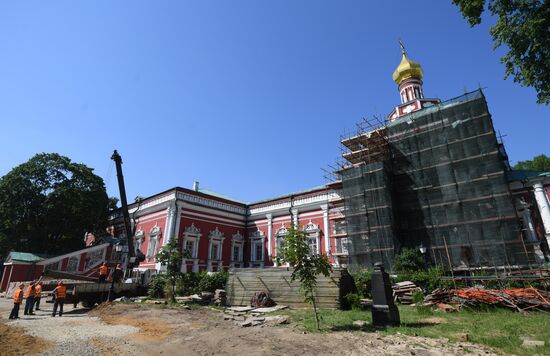 Реставрация Новодевичьего монастыря 