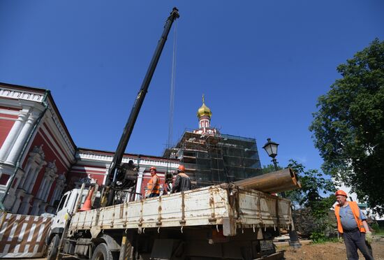 Реставрация Новодевичьего монастыря 