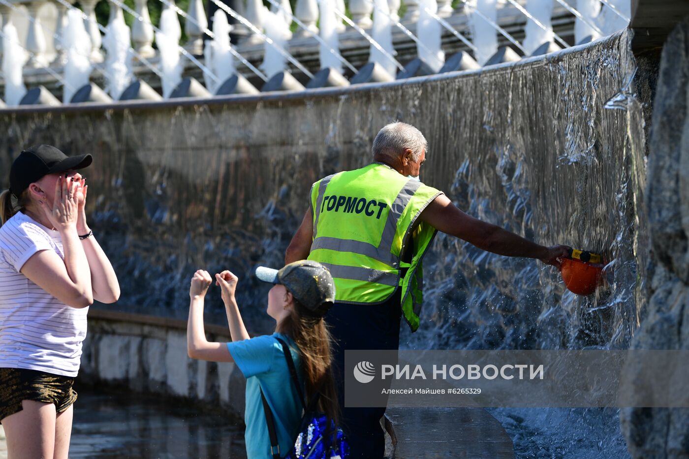 Жара в Москве