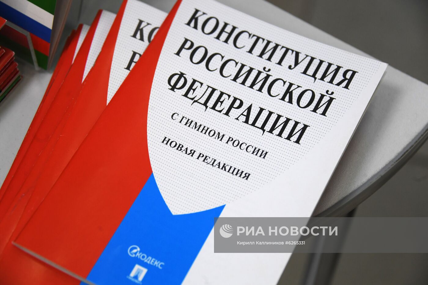 В России начались продажи издания Конституции с новыми поправками