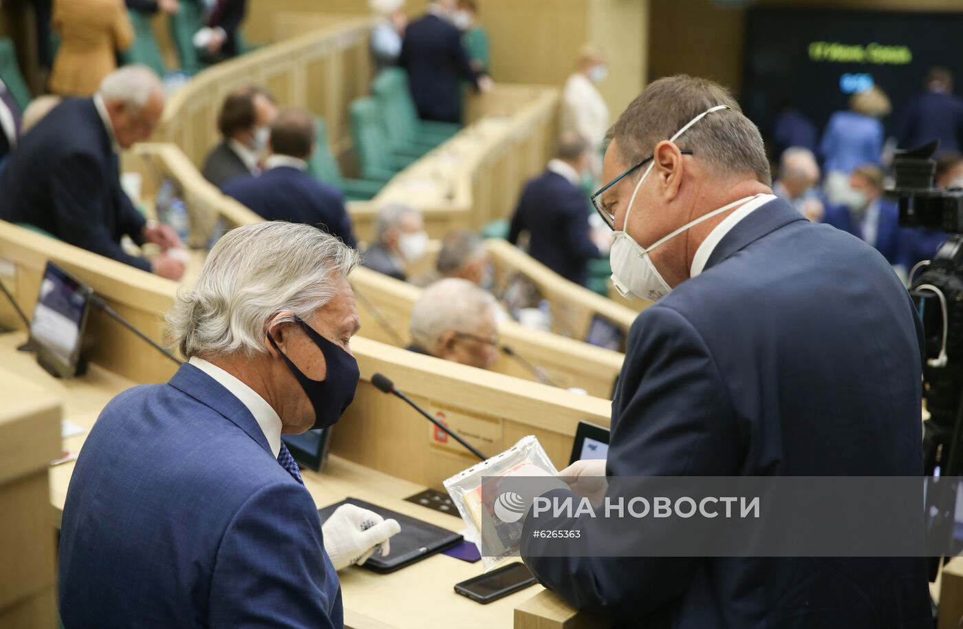 Заседание Совета Федерации РФ 