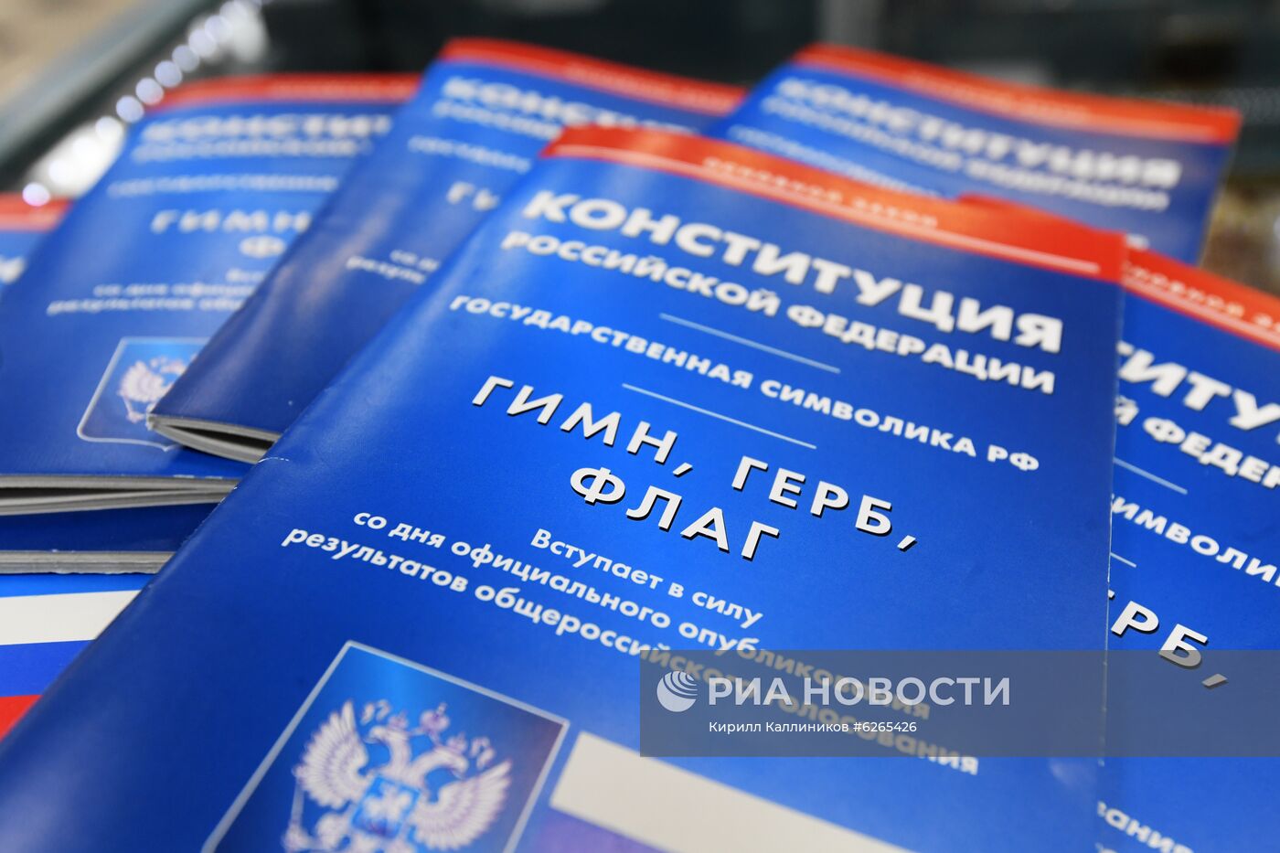 В России начались продажи издания Конституции с новыми поправками