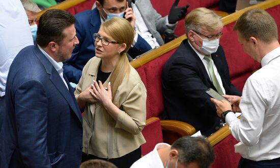 Заседание Верховной рады Украины