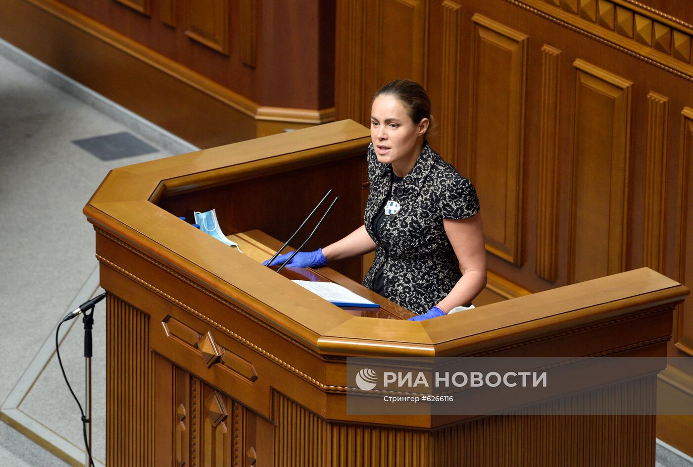 Заседание Верховной рады Украины