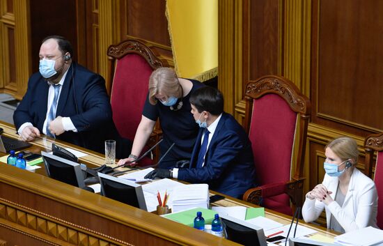 Заседание Верховной рады Украины