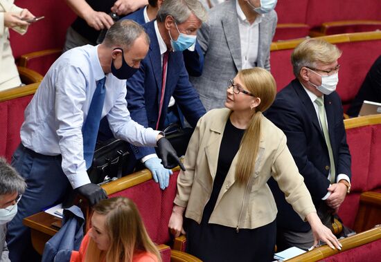 Заседание Верховной рады Украины