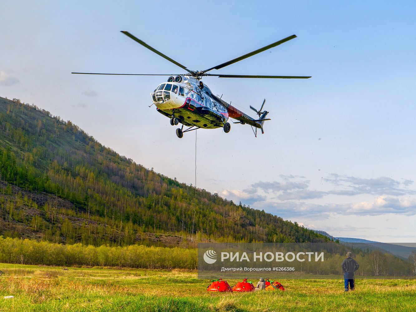 Лесные пожары на Камчатке