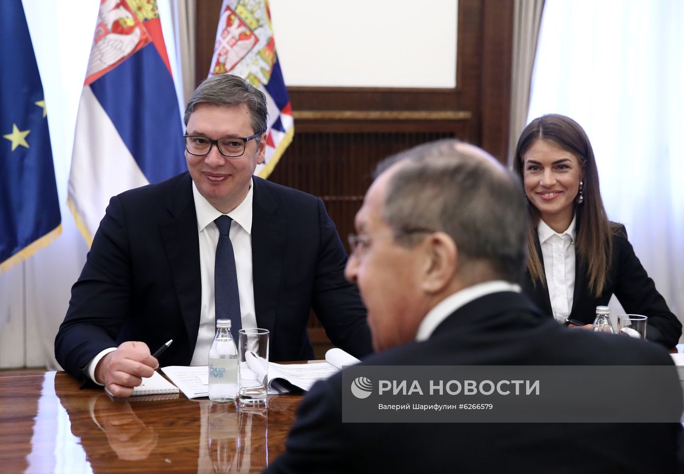 Рабочий визит главы МИД РФ С. Лаврова в Сербию