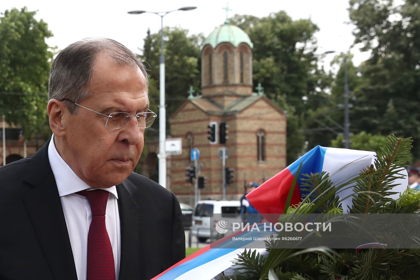 Рабочий визит главы МИД РФ С. Лаврова в Сербию