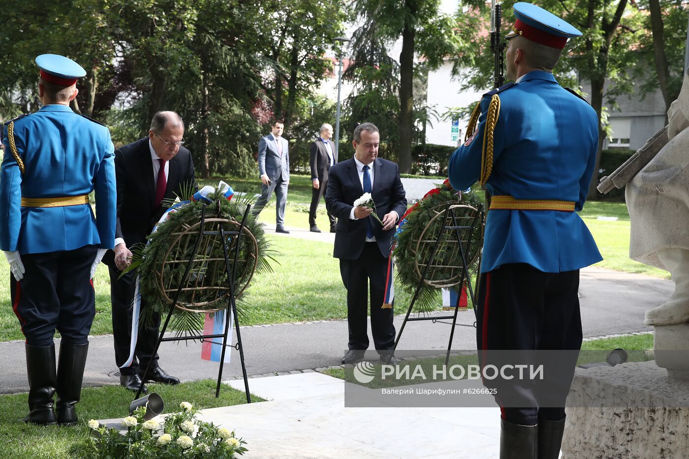 Рабочий визит главы МИД РФ С. Лаврова в Сербию