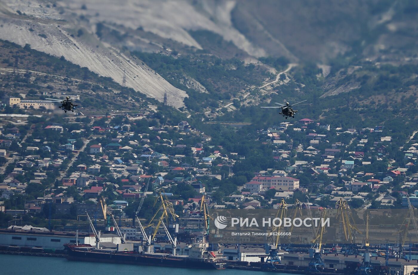 Репетиция парада Победы в городах России