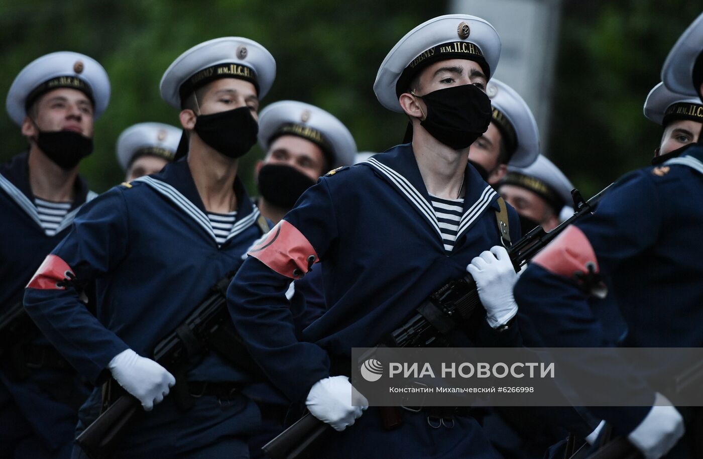 Репетиция парада Победы в городах России