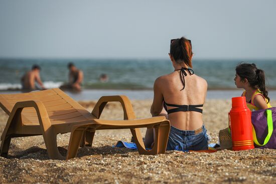 Открытие пляжного сезона в Баку