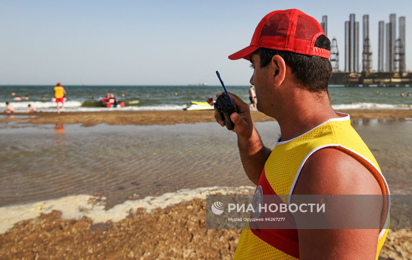 Открытие пляжного сезона в Баку