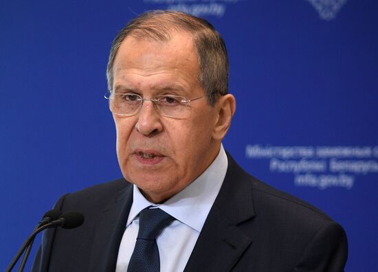 Рабочий визит главы МИД РФ С. Лаврова в Белоруссию