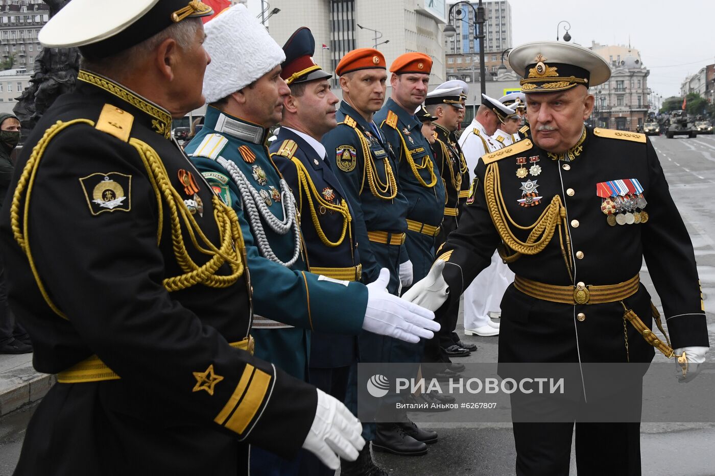 Генеральная репетиция парада Победы в городах России