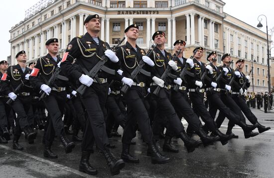 Генеральная репетиция парада Победы в городах России