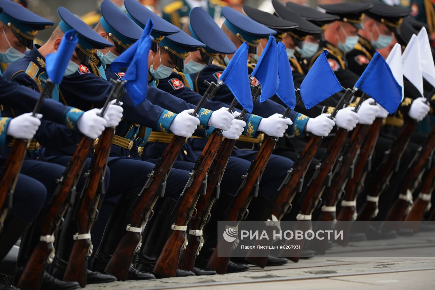 Генеральная репетиция парада Победы в городах России