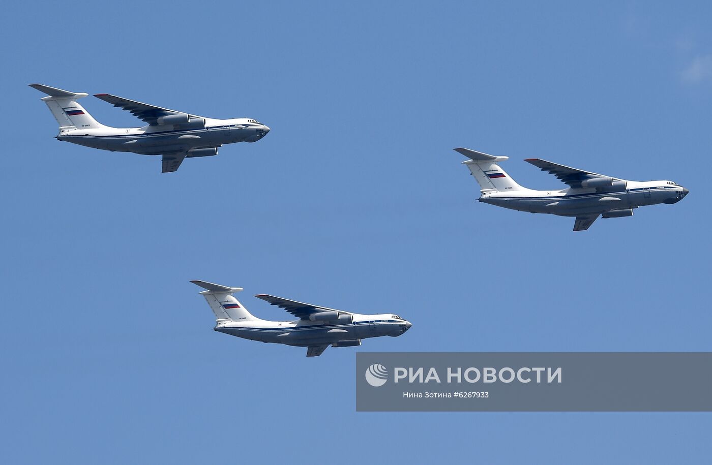 Генеральная репетиция парада Победы в Москве