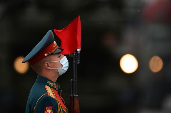 Генеральная репетиция парада Победы в городах России