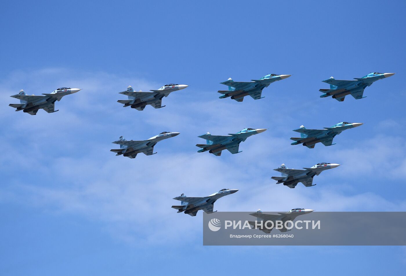 Генеральная репетиция парада Победы в Москве