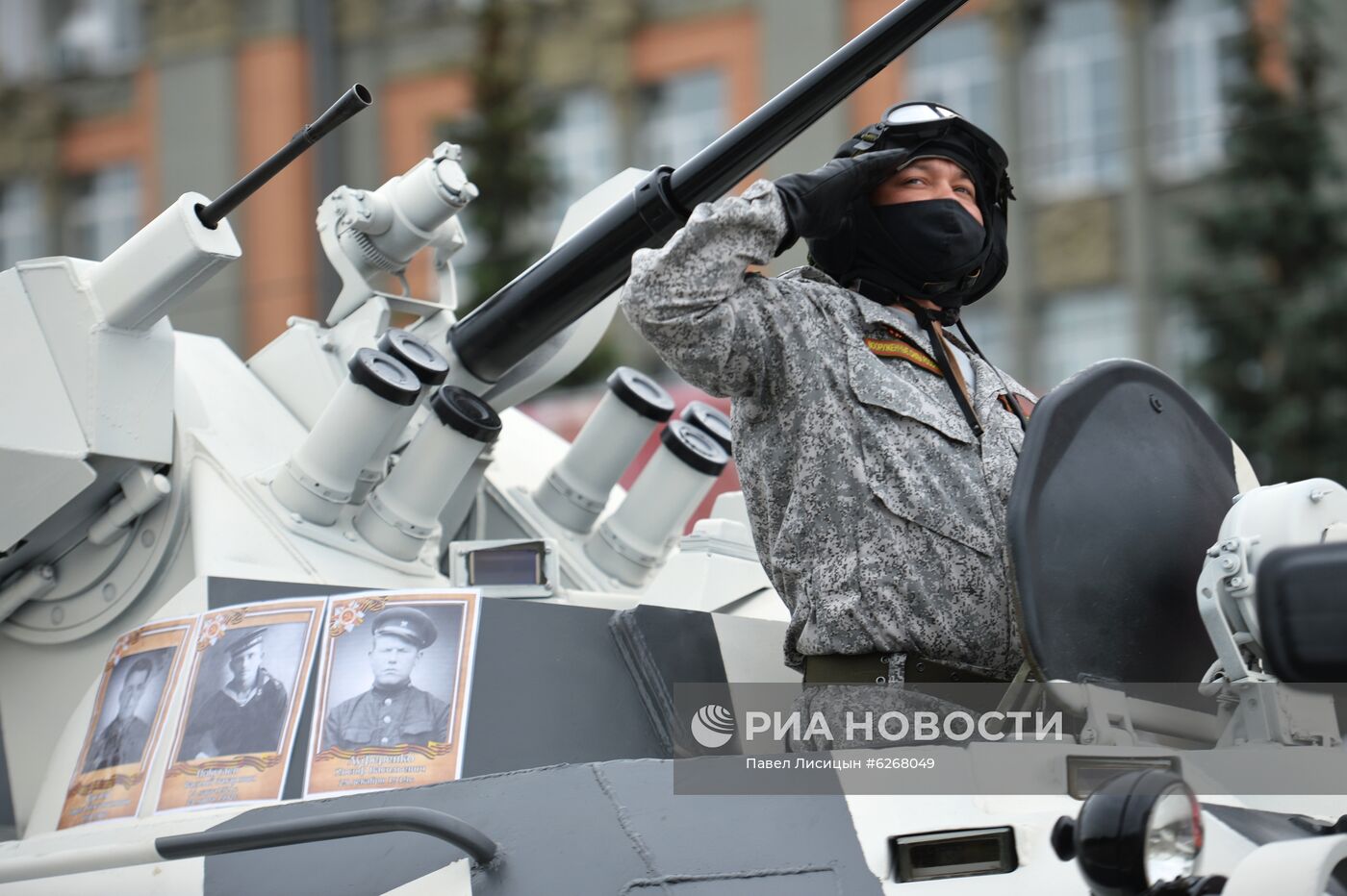 Генеральная репетиция парада Победы в городах России