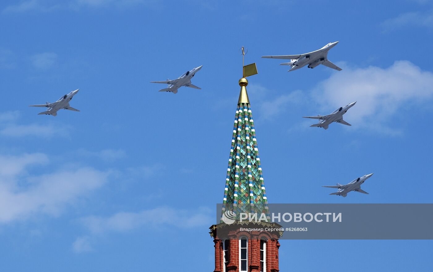 Генеральная репетиция парада Победы в Москве