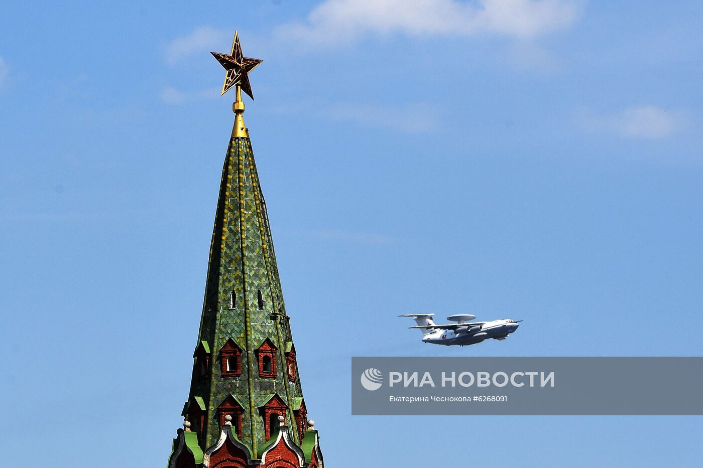 Генеральная репетиция парада Победы в Москве