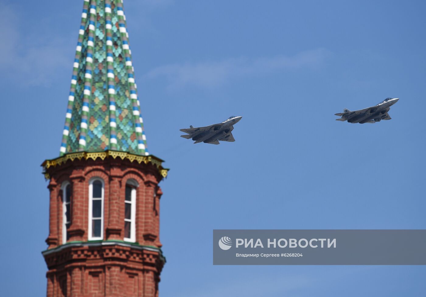 Генеральная репетиция парада Победы в Москве