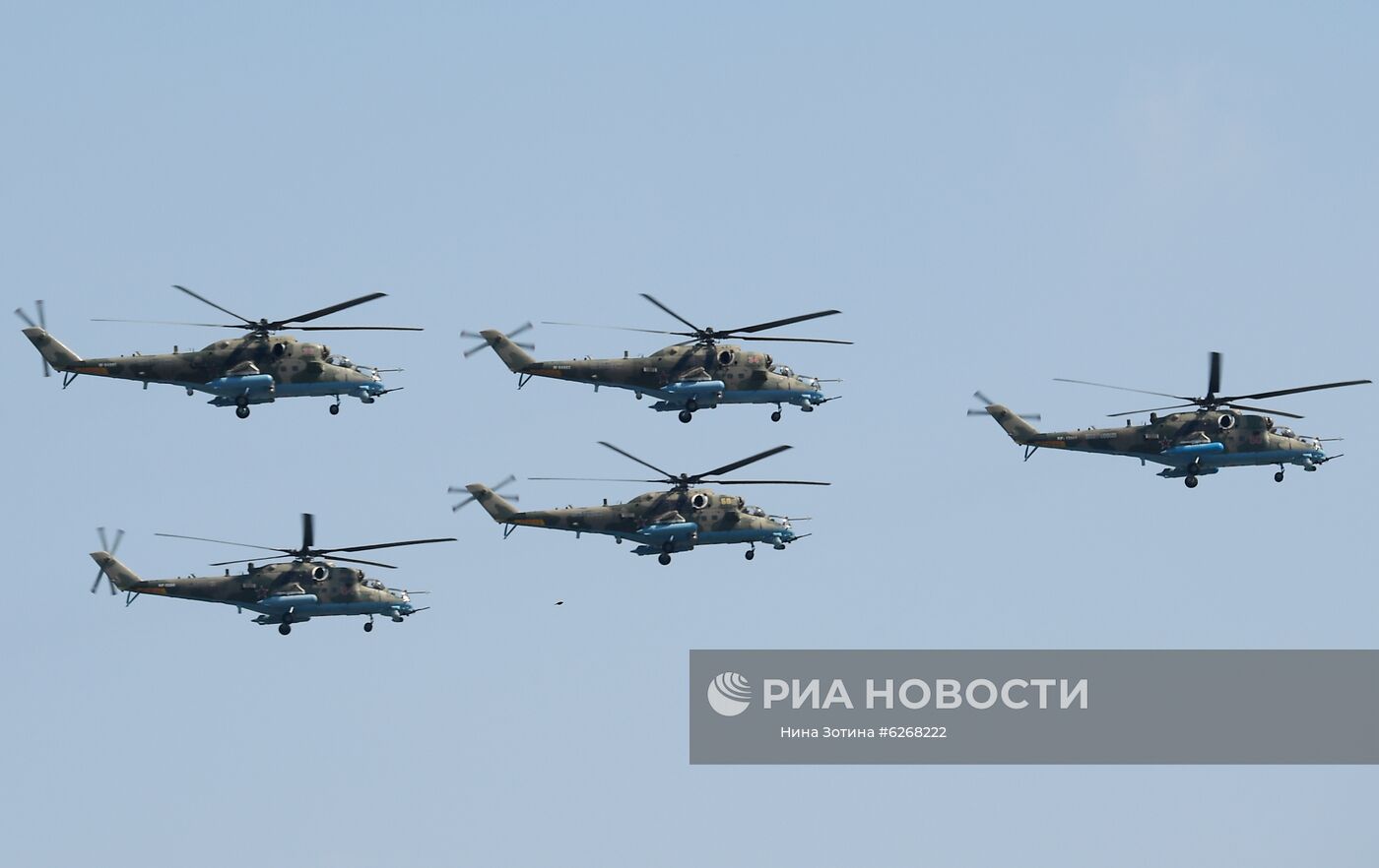 Генеральная репетиция парада Победы в Москве