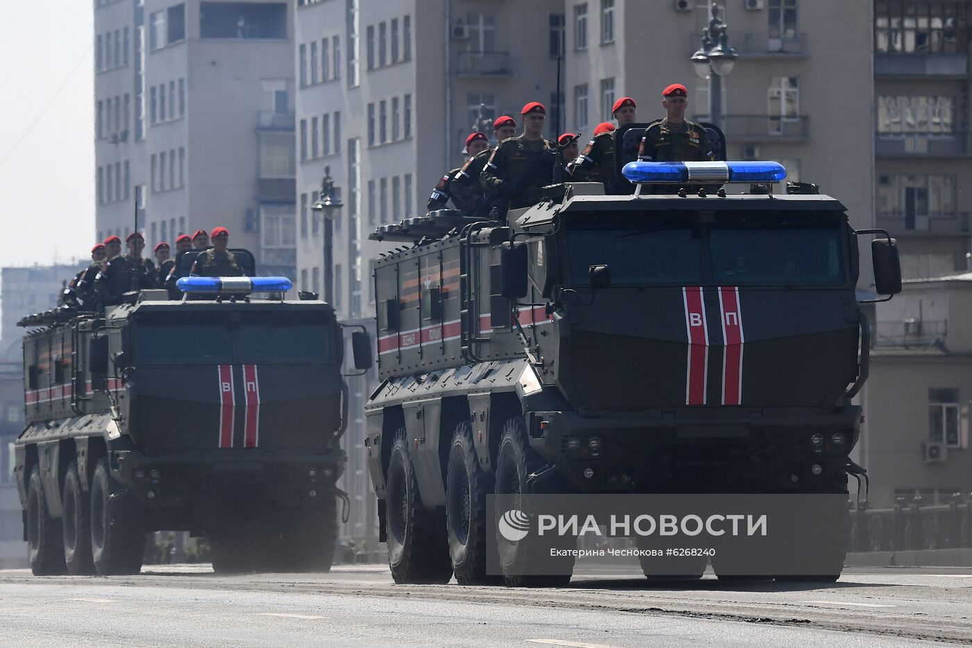 Генеральная репетиция парада Победы в Москве