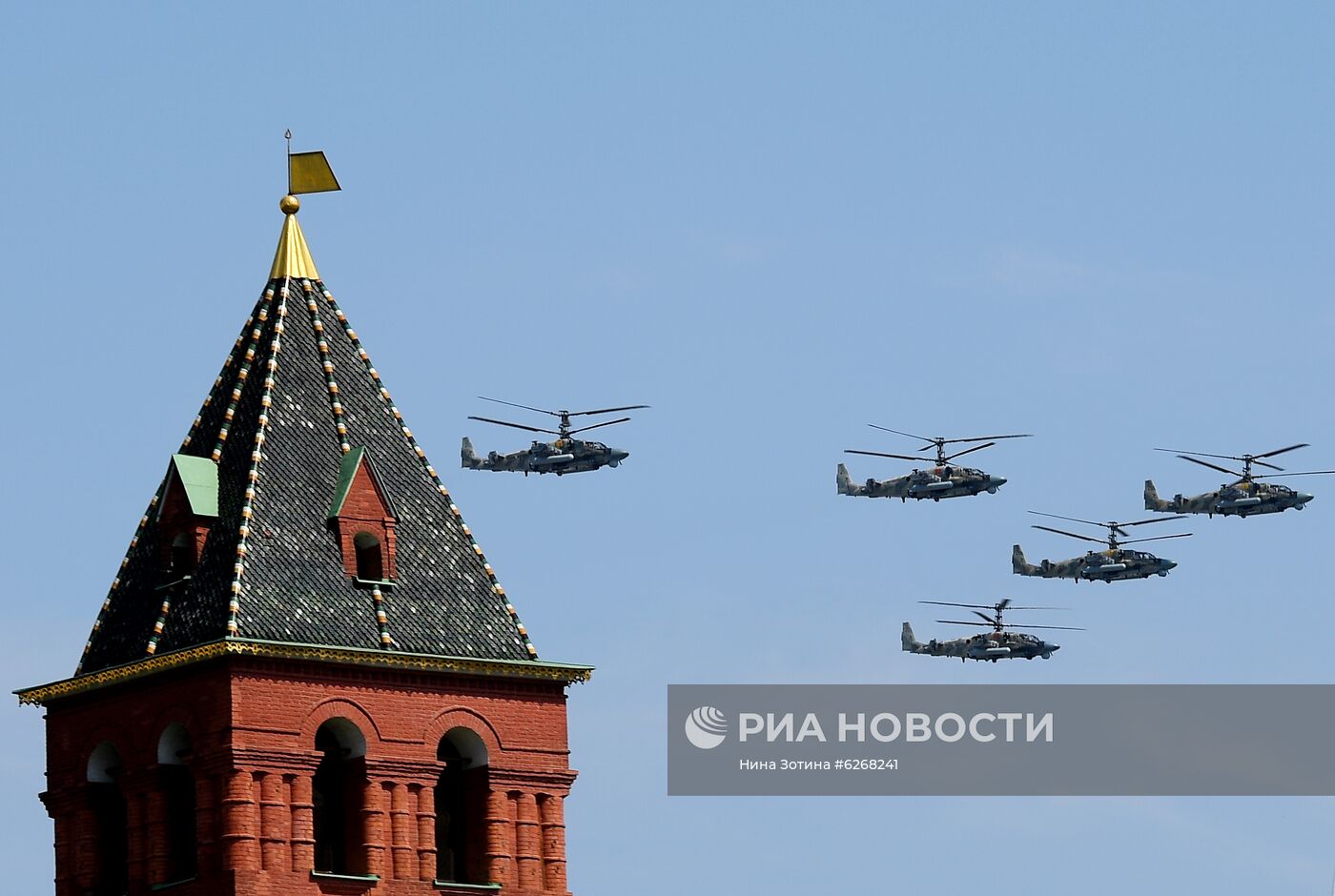 Генеральная репетиция парада Победы в Москве