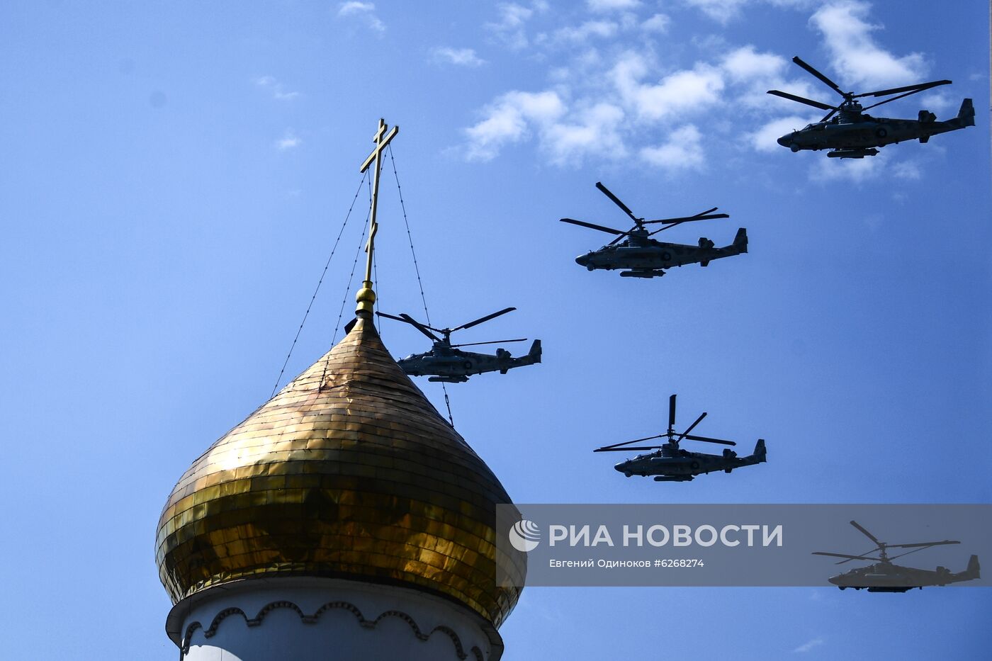 Генеральная репетиция парада Победы в Москве