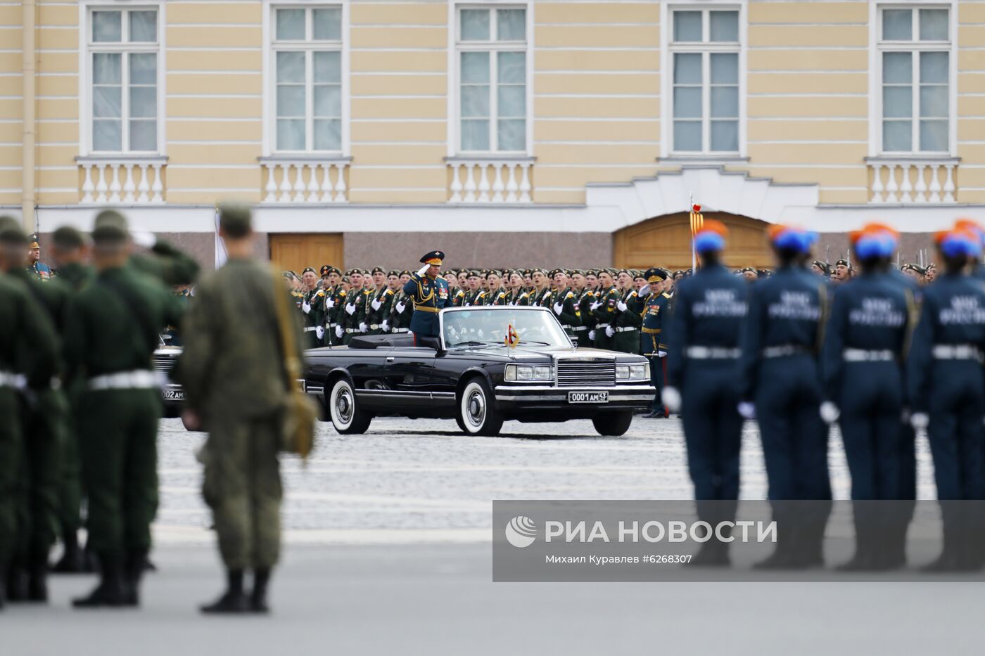 Генеральная репетиция парада Победы в городах России