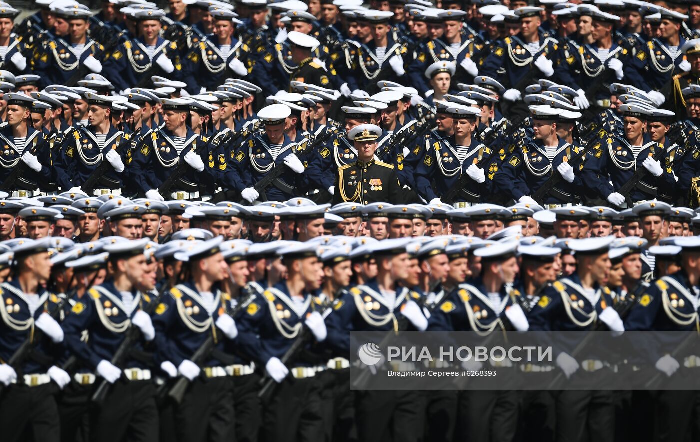 Генеральная репетиция парада Победы в Москве
