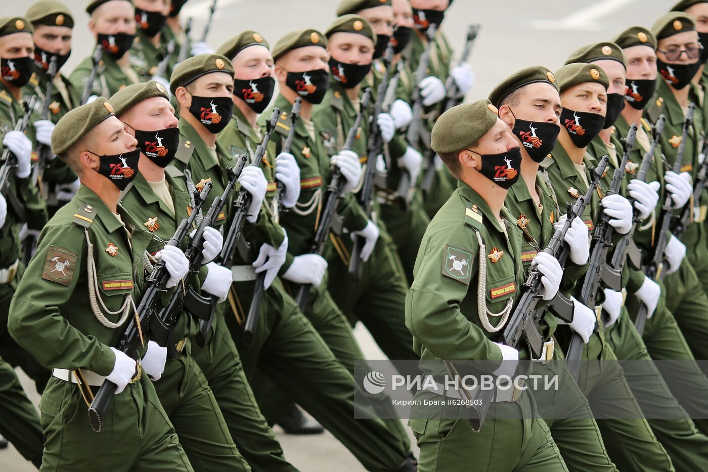 Генеральная репетиция парада Победы в городах России