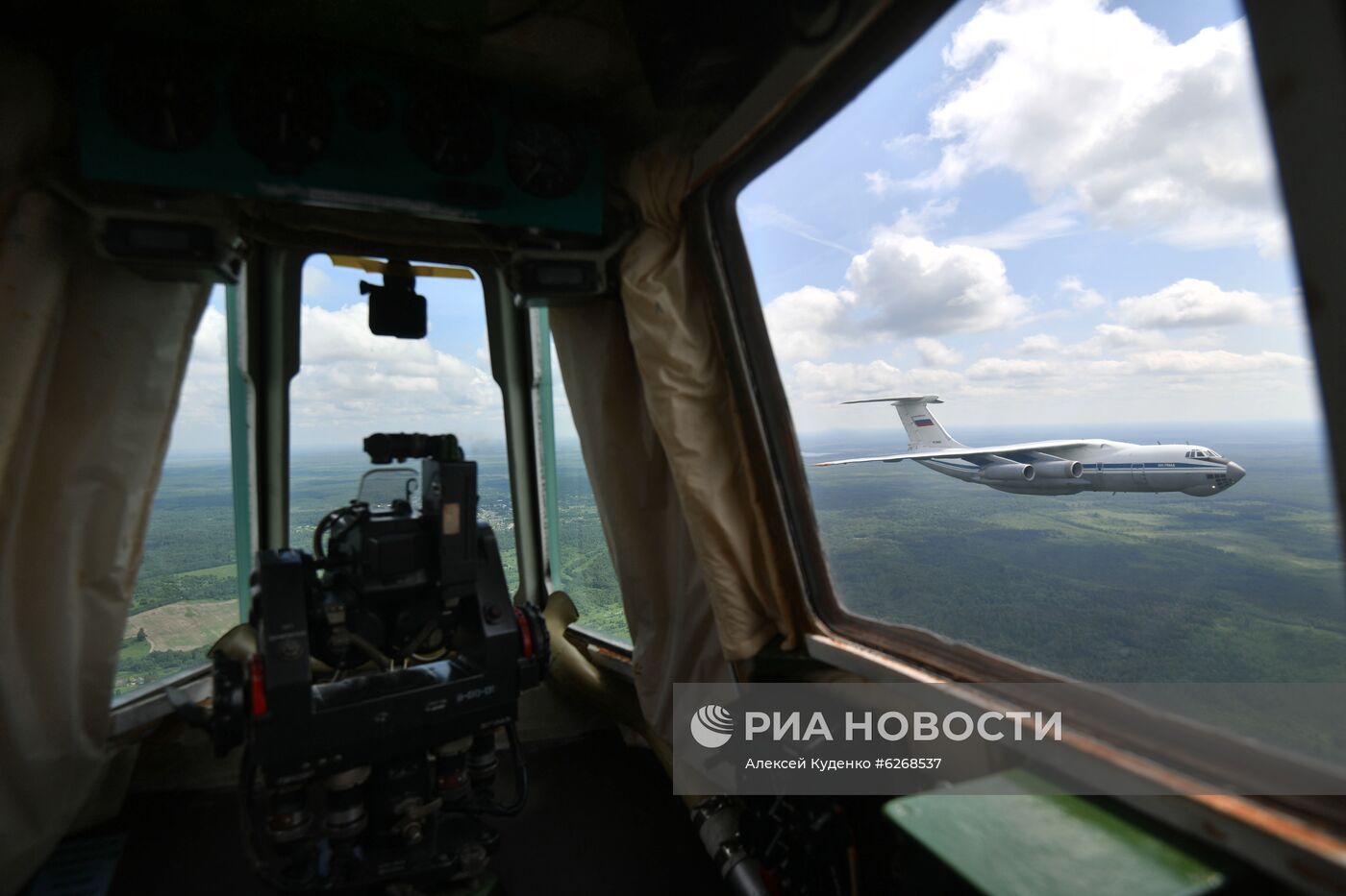Генеральная репетиция парада Победы в Москве