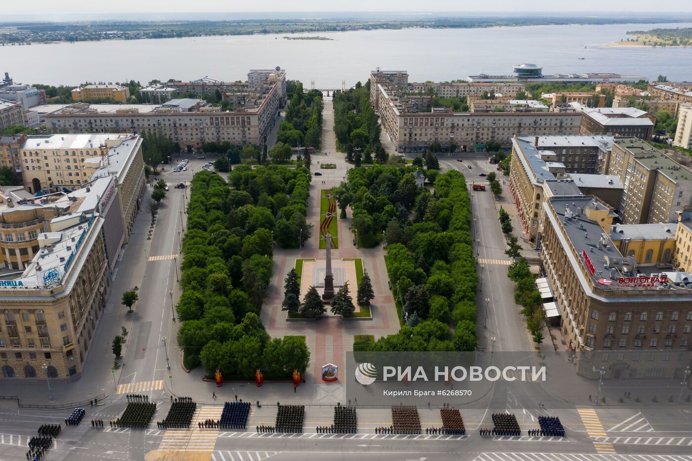 Генеральная репетиция парада Победы в городах России