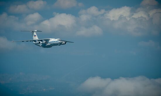 Генеральная репетиция парада Победы в Москве
