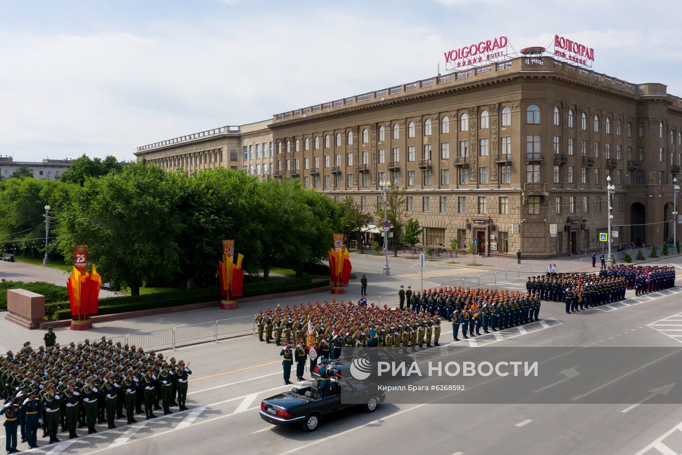 Генеральная репетиция парада Победы в городах России