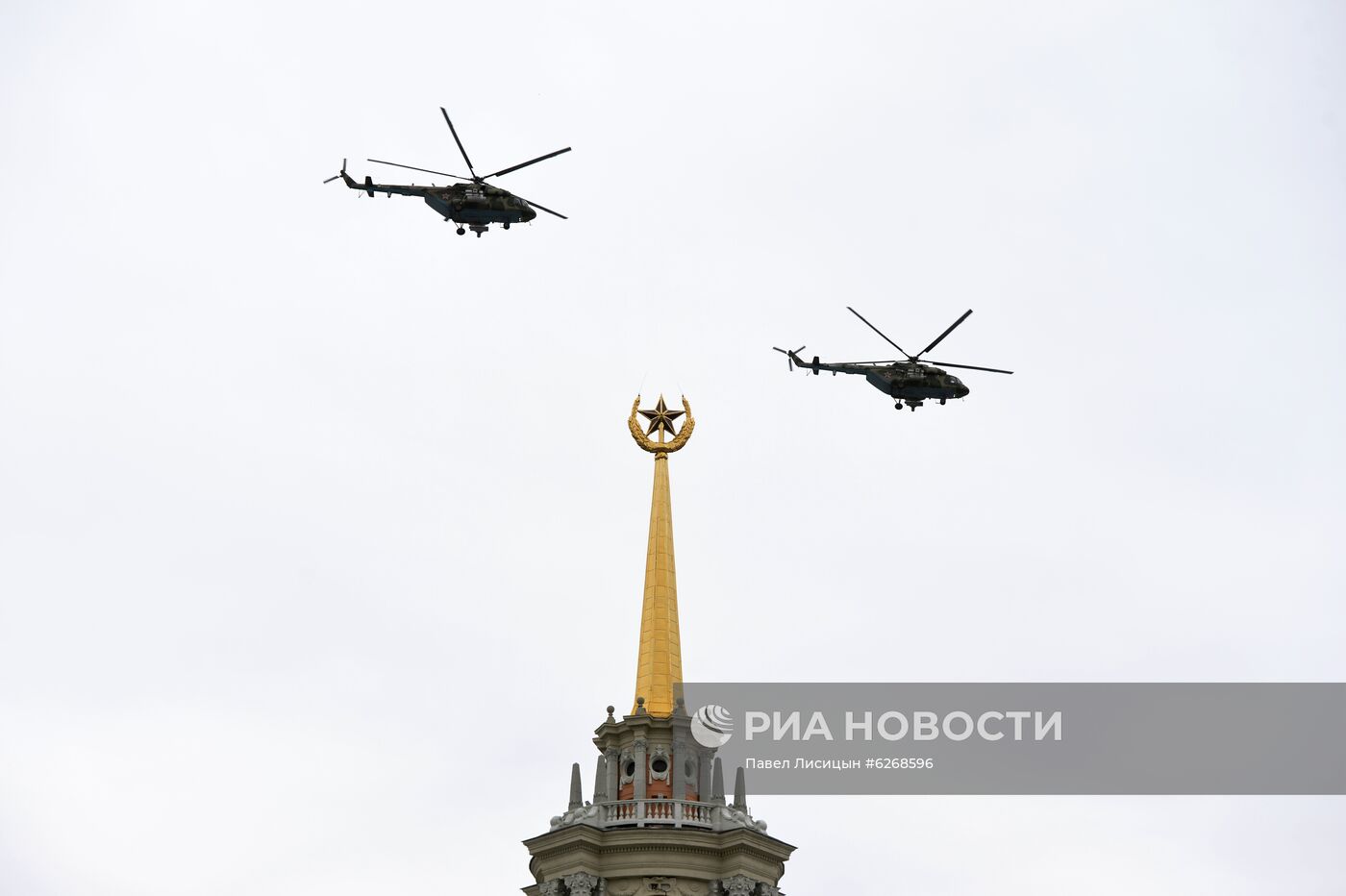 Генеральная репетиция парада Победы в городах России