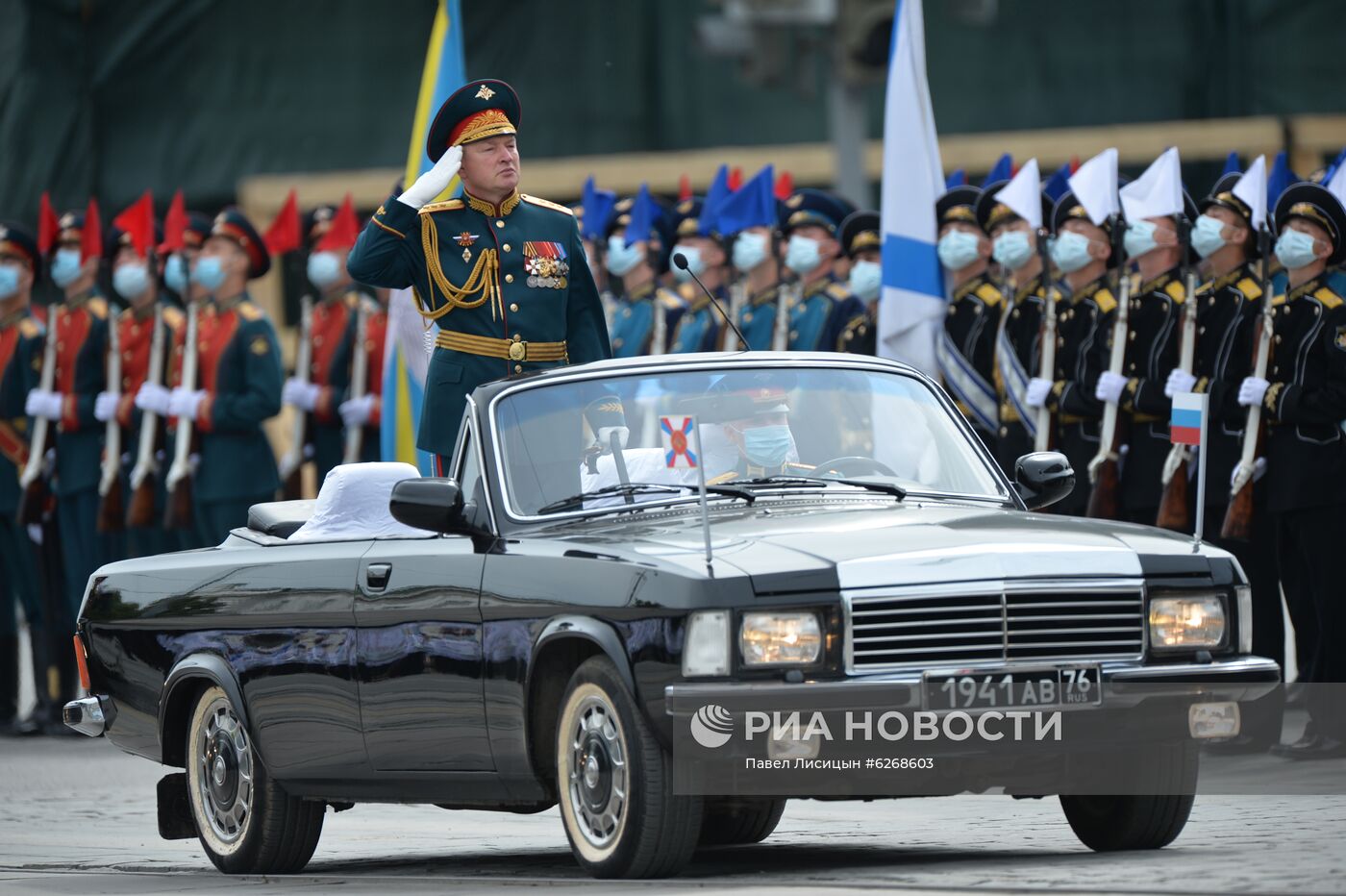 Генеральная репетиция парада Победы в городах России