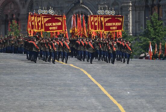 Генеральная репетиция парада Победы в Москве