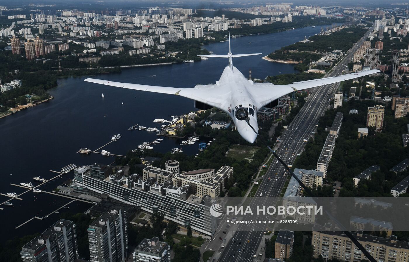 Генеральная репетиция парада Победы в Москве