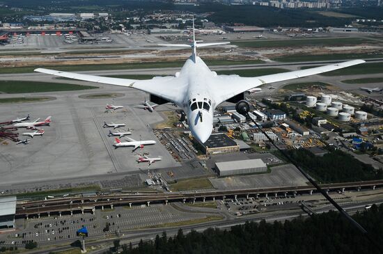 Генеральная репетиция парада Победы в Москве
