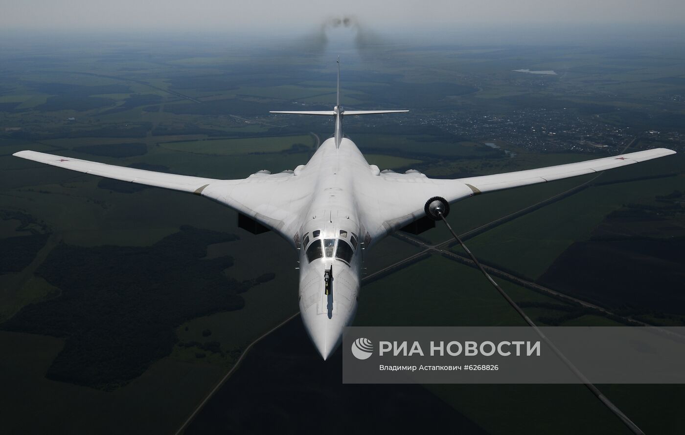 Генеральная репетиция парада Победы в Москве