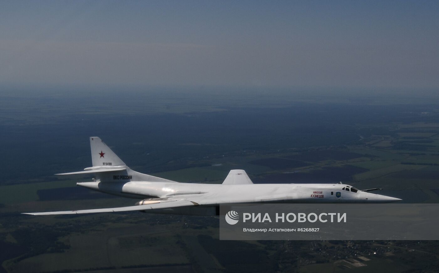 Генеральная репетиция парада Победы в Москве