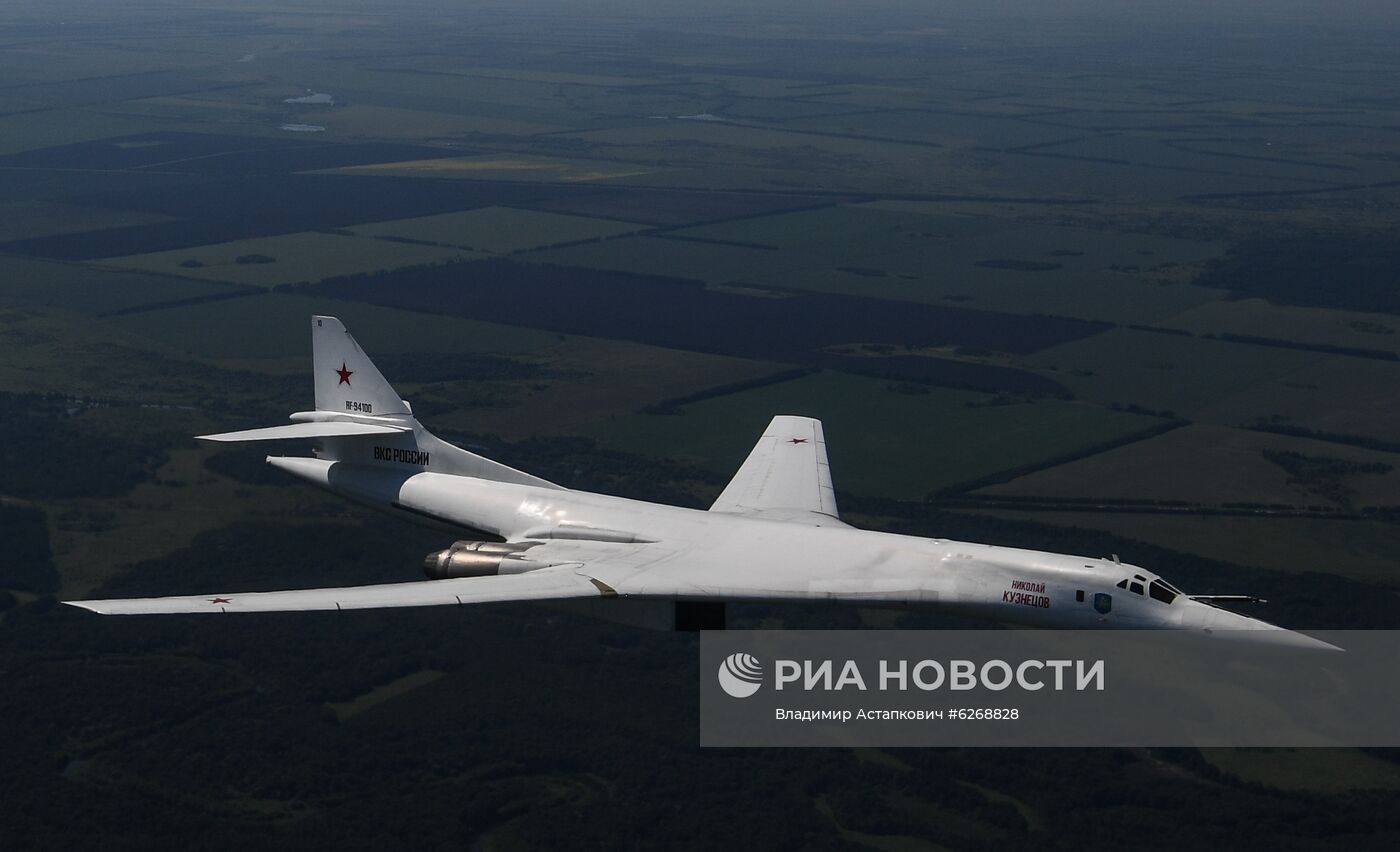 Генеральная репетиция парада Победы в Москве