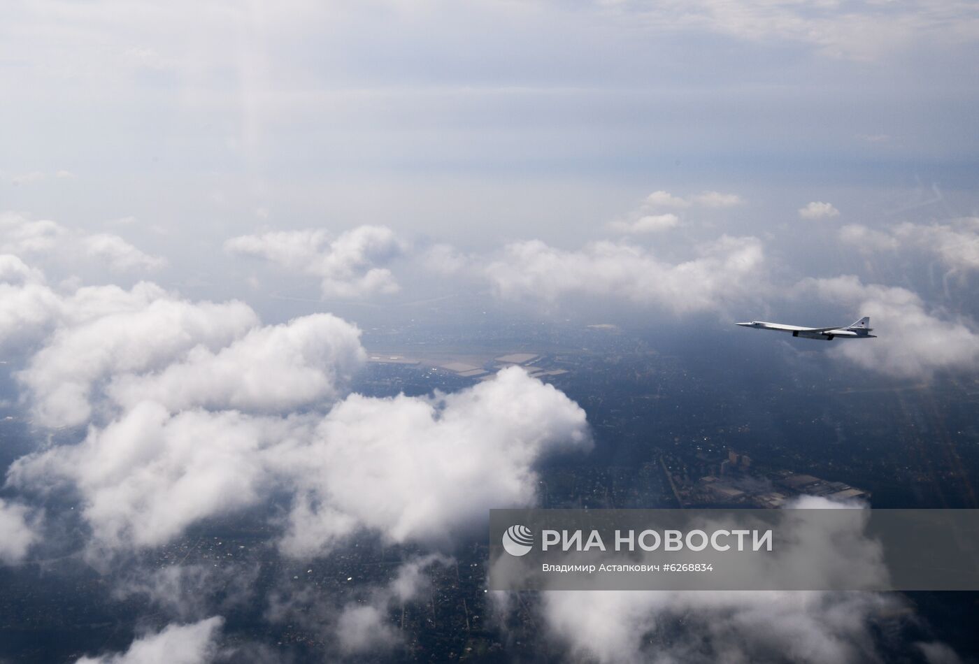 Генеральная репетиция парада Победы в Москве